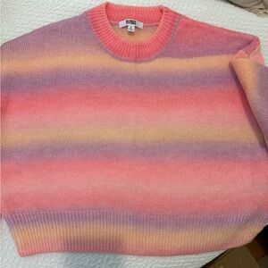 BB Dakota Women's Multicolor Striped Sweater